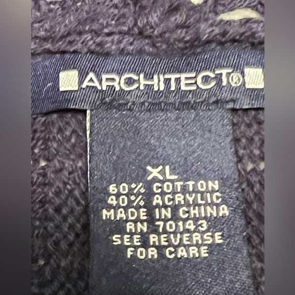 Architect Women's Deep Blue Open Cardigan - Picture 3 of 8